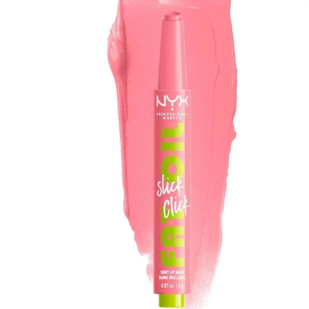 🦋 NYX Clout Fat Oil Pink Glossy Lip Balm with Hydrating Formula New